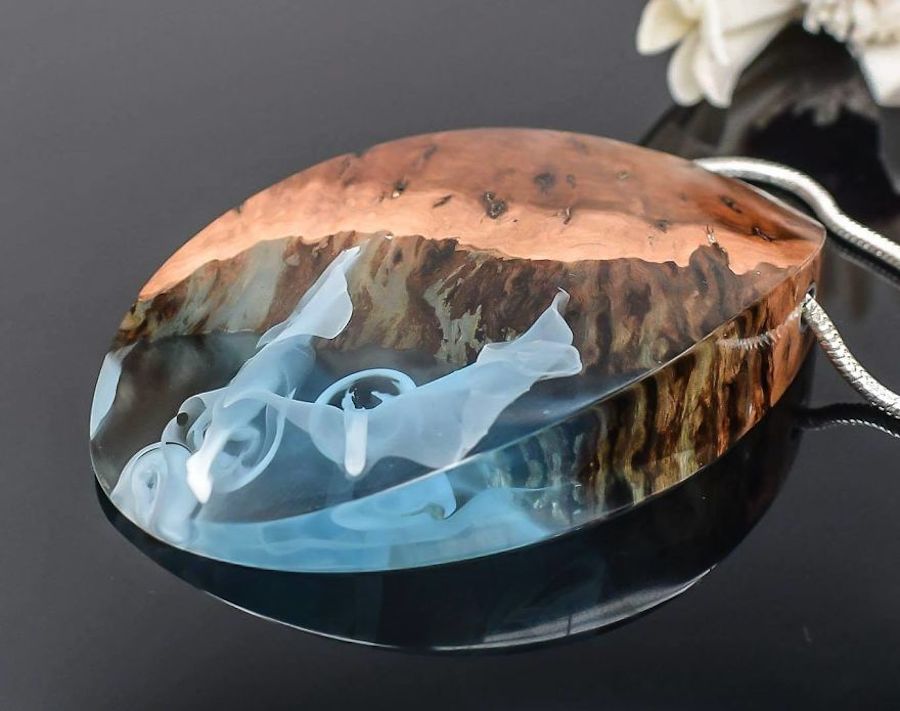Superb Resin and Wood Jewellery-0