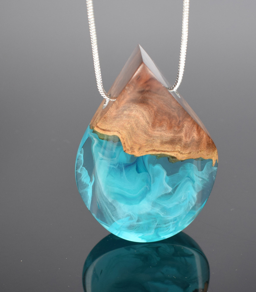 Superb Resin and Wood Jewellery-4