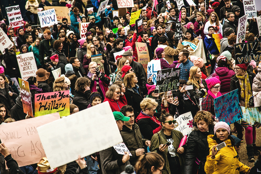 Women's March in Washington Captured by Simon Bonneau-10
