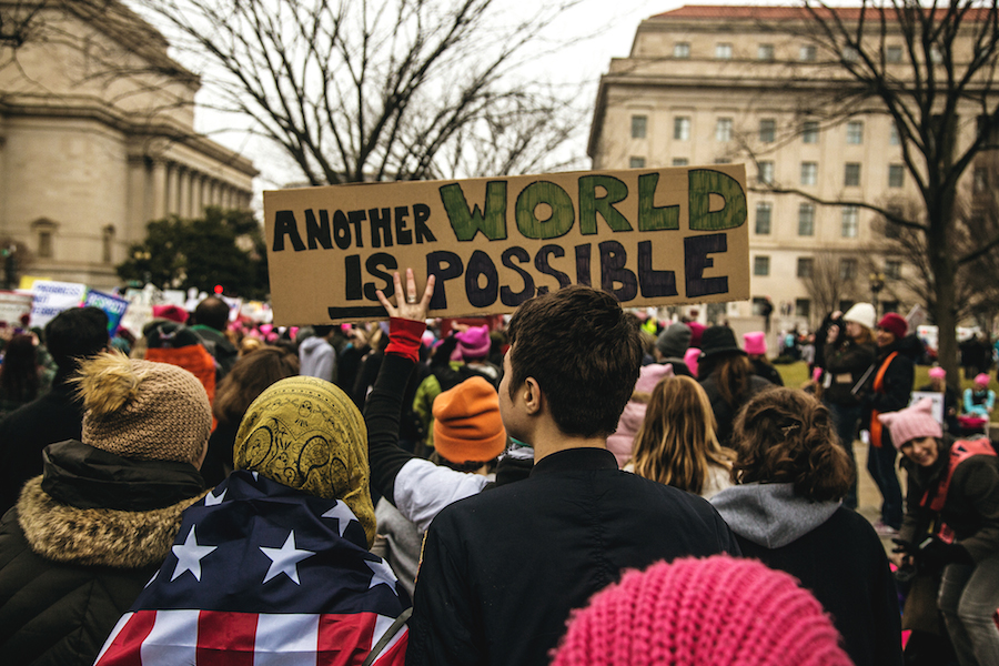 Women's March in Washington Captured by Simon Bonneau-12