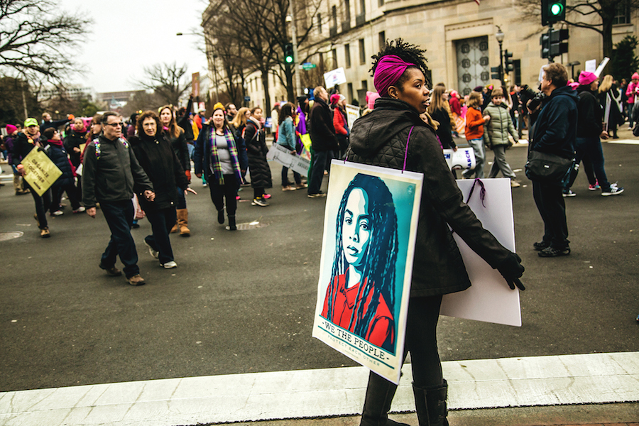 Women's March in Washington Captured by Simon Bonneau-15