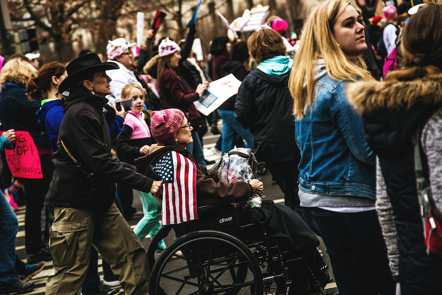 Women's March in Washington Captured by Simon Bonneau-16