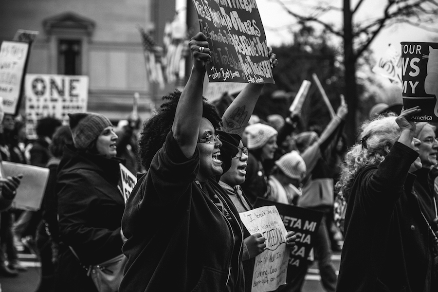 Women's March in Washington Captured by Simon Bonneau-19