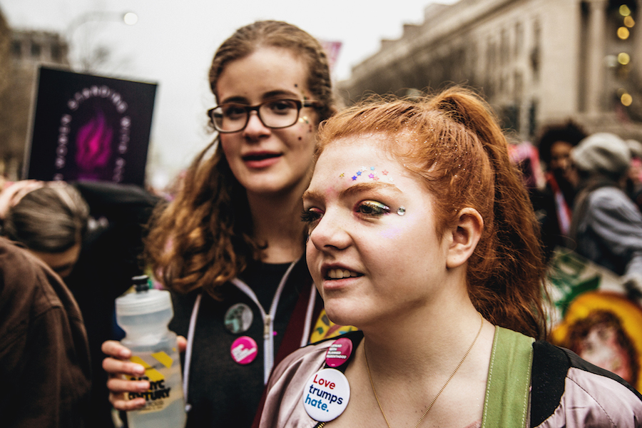 Women's March in Washington Captured by Simon Bonneau-24