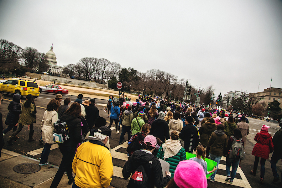 Women's March in Washington Captured by Simon Bonneau-4