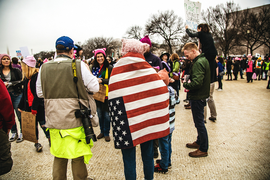 Women's March in Washington Captured by Simon Bonneau-6