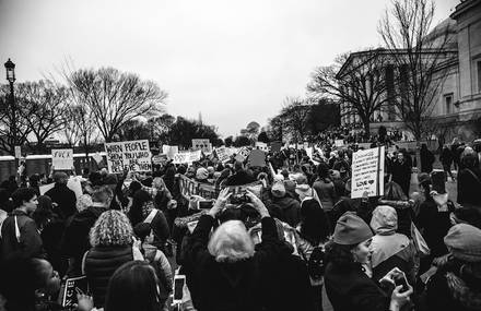 Women’s March in Washington Captured by Simon Bonneau