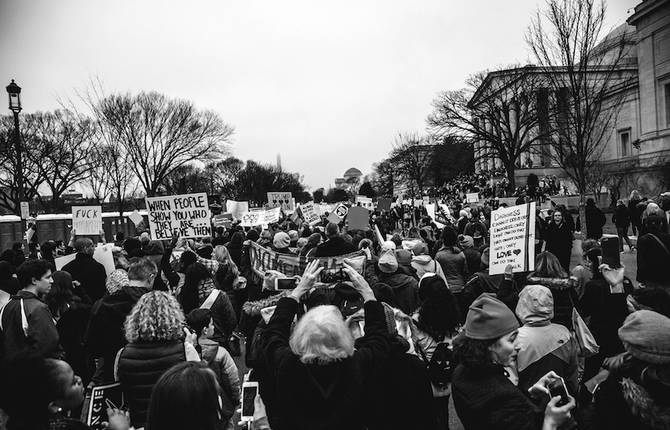 Women’s March in Washington Captured by Simon Bonneau