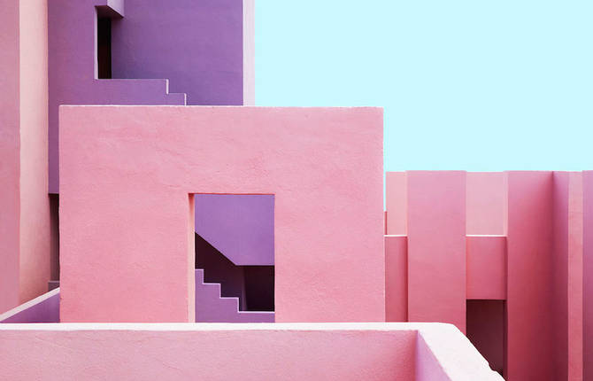 Multicolored Architectural Photography in Spain