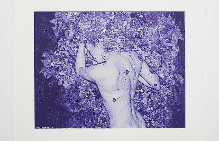 Stunning NSFW Photorealistic Ballpoint Pen Drawings