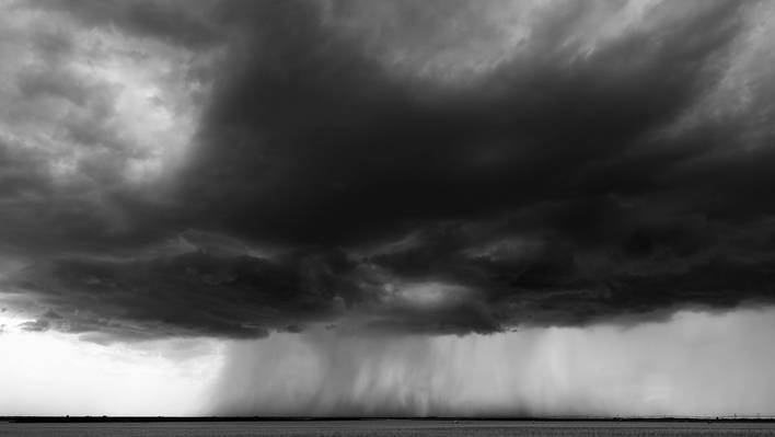 Stunning Storms in Black and White