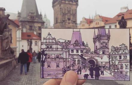 Beautiful Drawings of Cities by Maxwell Tilse