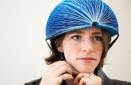 Folding & Recyclable Helmet for Bike