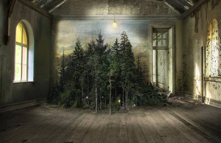 Apocalyptic and Enchanting Photomontages by Suzanne Moxhay