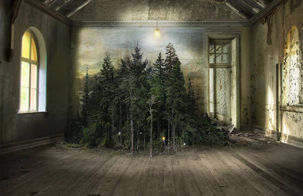 Apocalyptic and Enchanting Photomontages by Suzanne Moxhay