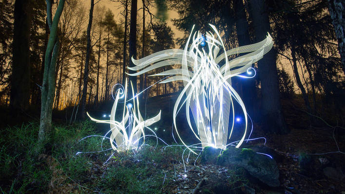 The Art of Light Painting by Hannu Huhtamo