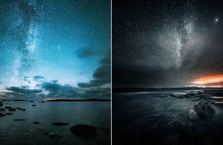 Dreamlike Pictures of Starry Sky by Oscar Keserci