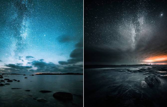 Dreamlike Pictures of Starry Sky by Oscar Keserci