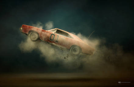 Creative Hunts Imagined with Miniature Cars