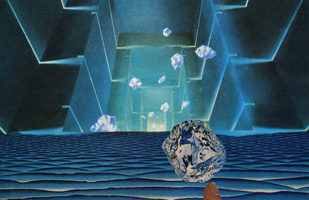 Surrealist Vintage Collages by Karen Lynch