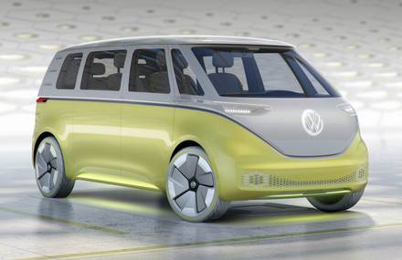 Volkswagen Seldriving Electric Campervan Concept