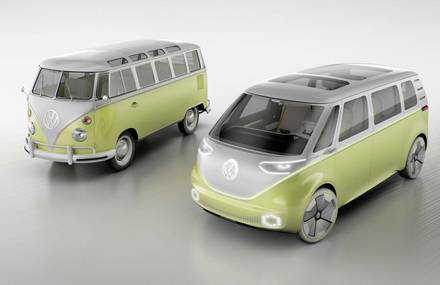 Volkswagen Seldriving Electric Campervan Concept