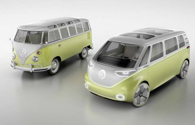 Volkswagen Seldriving Electric Campervan Concept