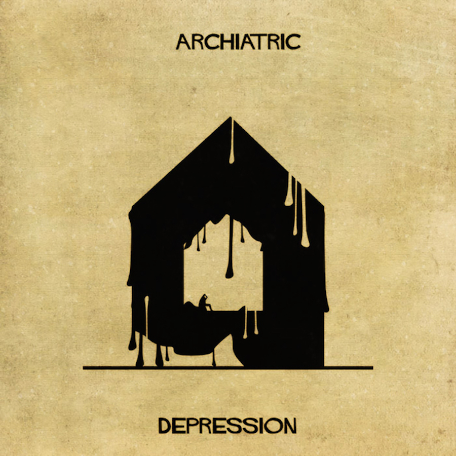 Architectural Interpretations of Mental Illnesses by Federico Babina-11