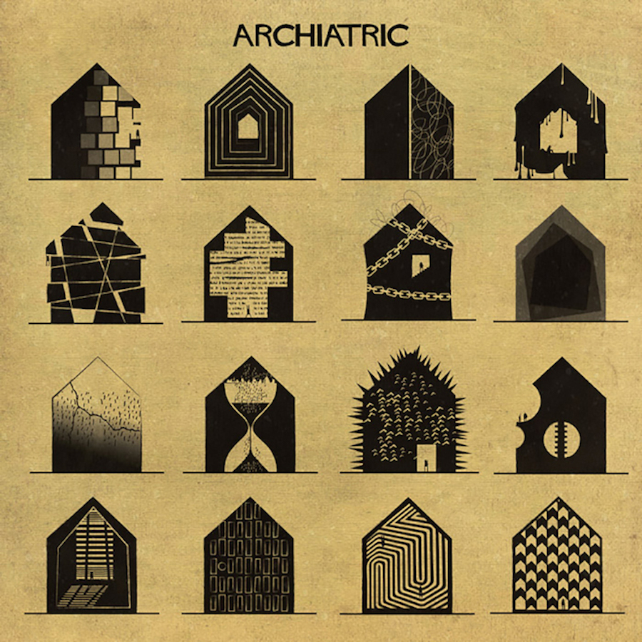 Architectural Interpretations of Mental Illnesses by Federico Babina-13