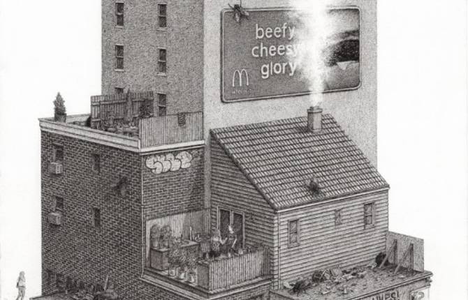 Intriguing & Critical Illustrations by Ben Tolman