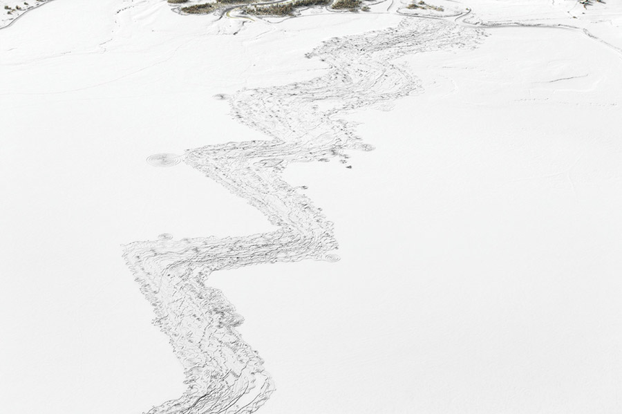 Complex and Artistic Snow Drawings by Sonja Hinrichsen-13