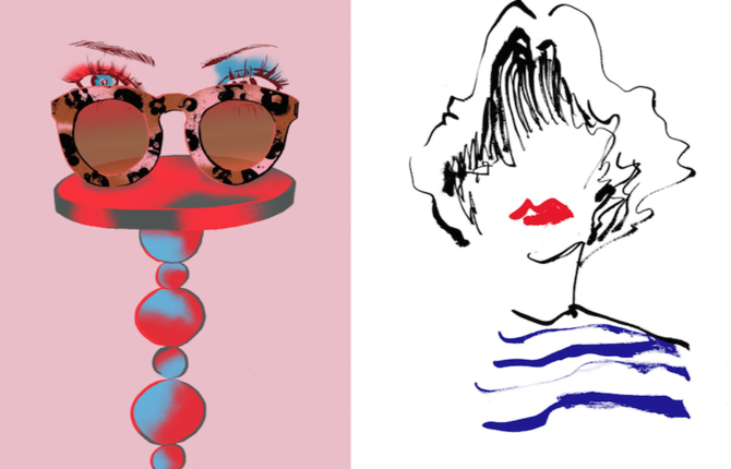 Fashion Inspired Illustrations by Eunjeong Yoo