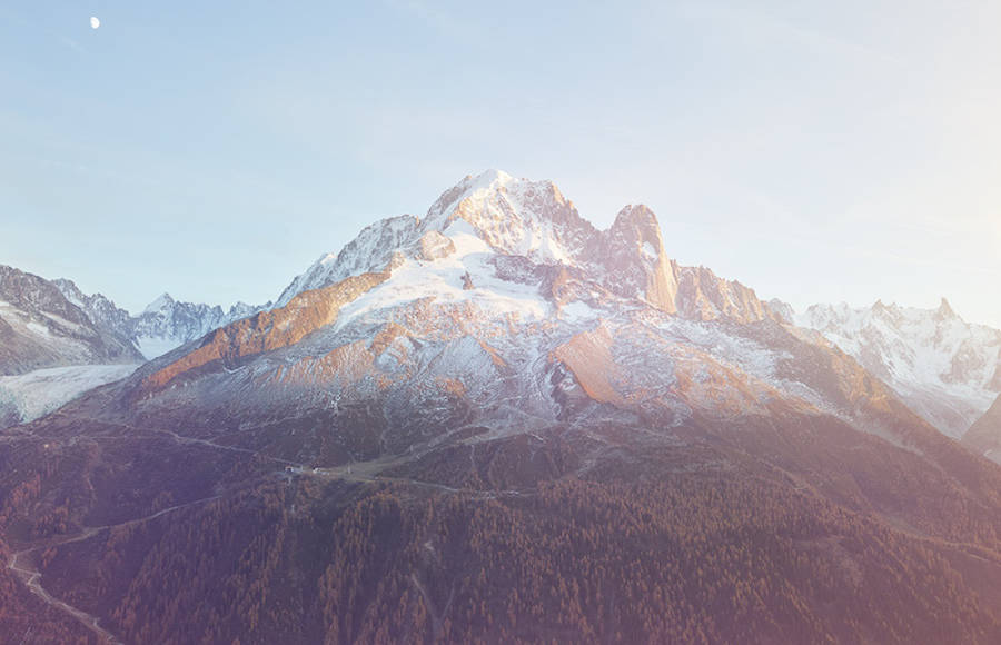 French and Swiss Snowy Summits by Sebastien Staub