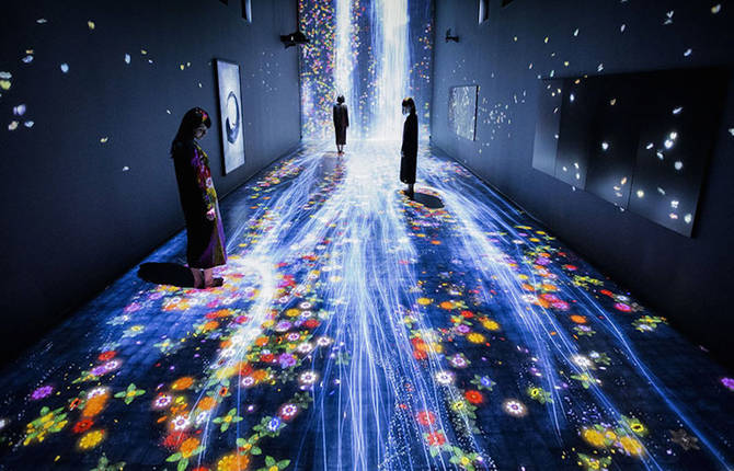 Immersive Interactive Installation in an Art Gallery in London