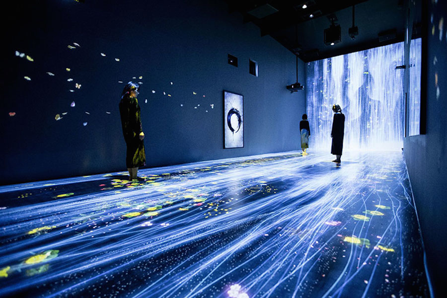 Immersive Interactive Installation in an Art Gallery in London-2
