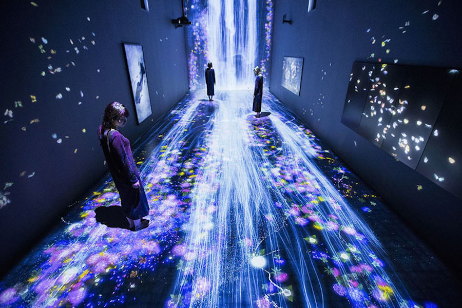 Immersive Interactive Installation in an Art Gallery in London-3