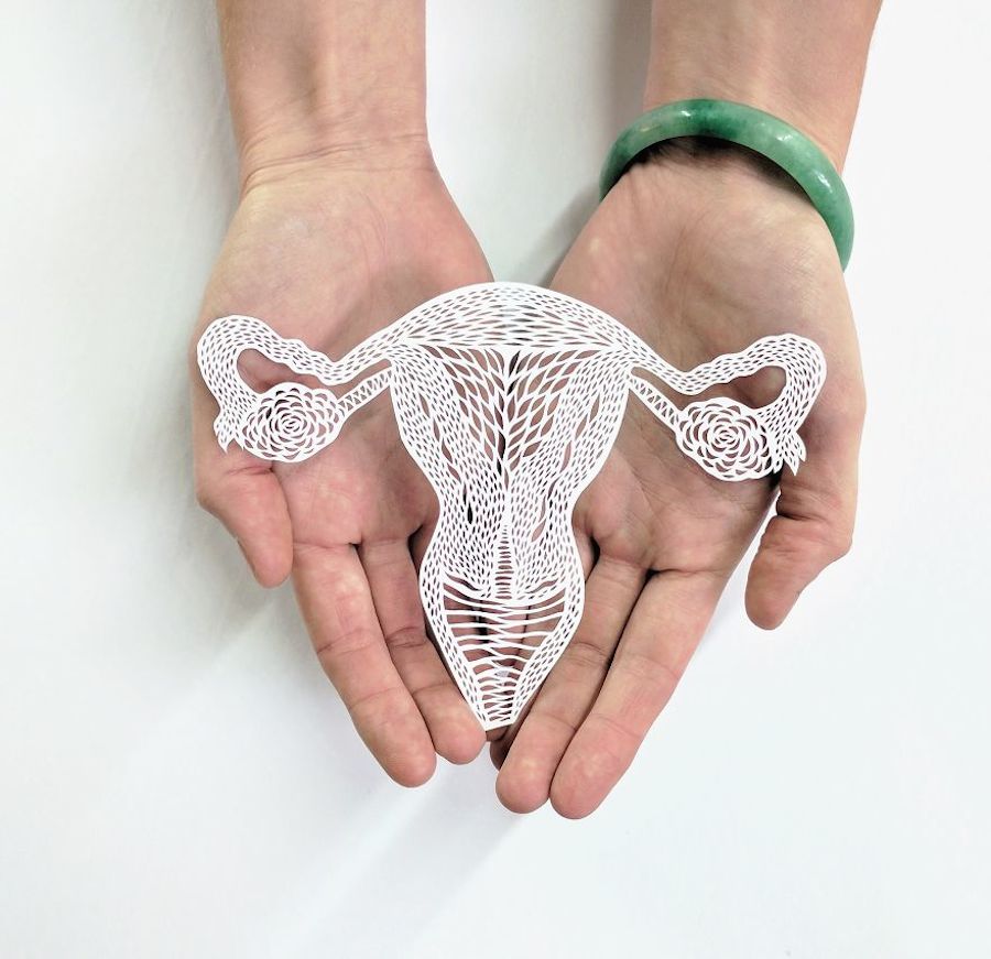 Incredibly Accurate Papercuts of Organs-6