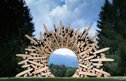 Functional wood sculptures by Jaehyo Lee