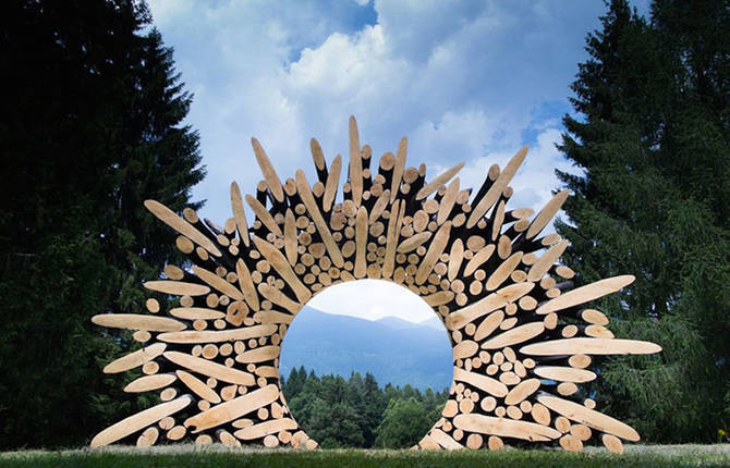 Functional wood sculptures by Jaehyo Lee