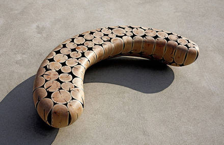 Functional wood sculptures by Jaehyo Lee