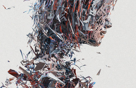 Impressive 3D Illustrations Experimenting Lines by Janusz Jurek