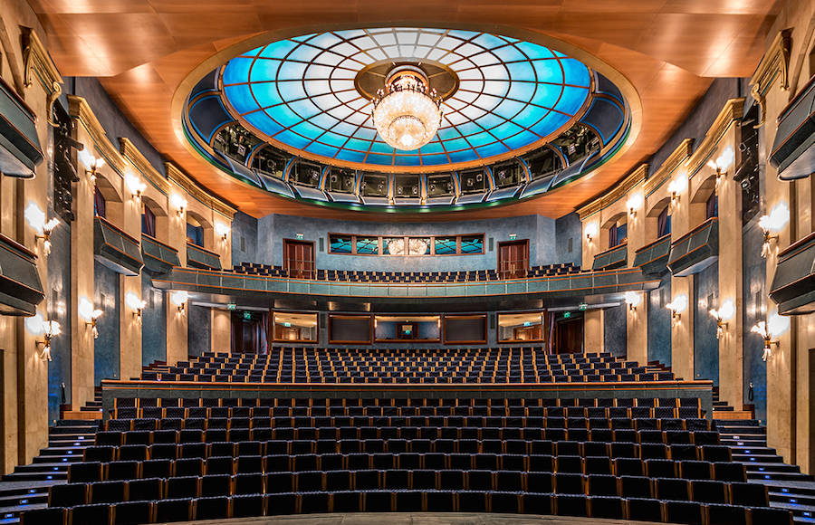 Majestic Auditorium Photo Series by Zsolt Hlinka