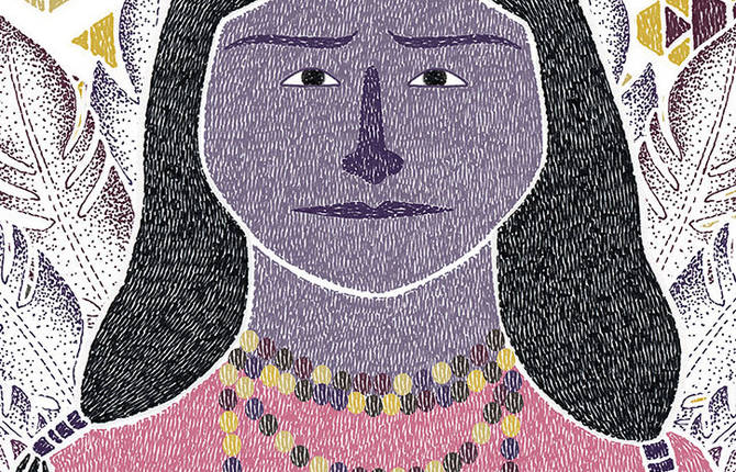 Colorful Women Drawn by Hand