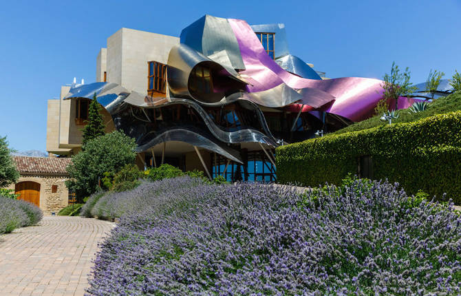 Franck Ghery Hotel in Spain Vineyards
