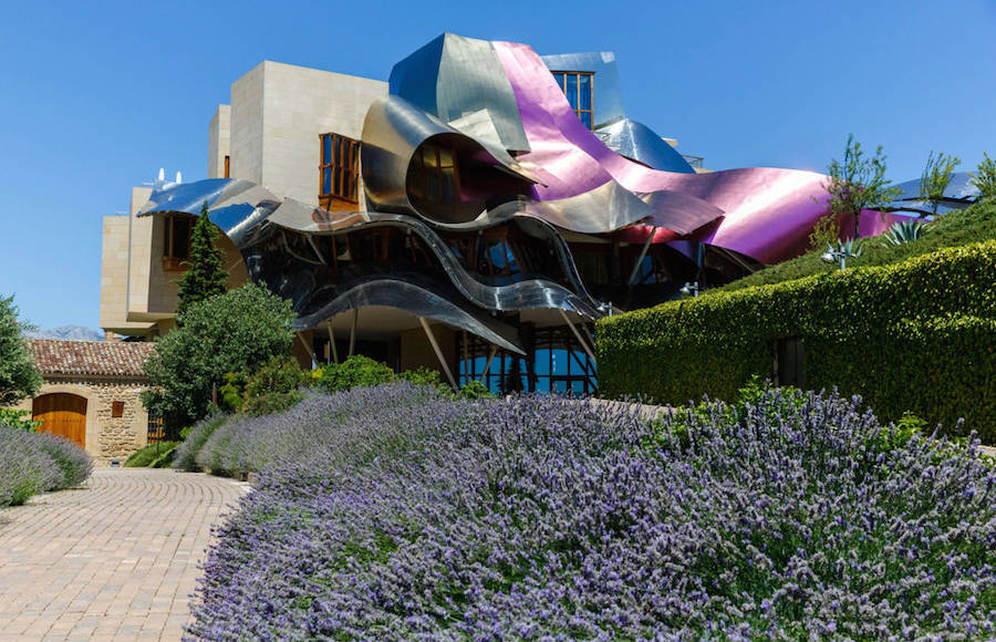 Franck Ghery Hotel in Spain Vineyards