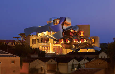 Franck Ghery Hotel in Spain Vineyards