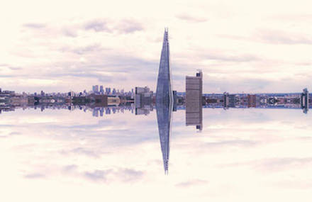 Mirror Landscapes in Black and White