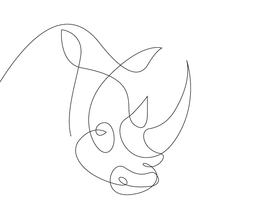 New Series of Animals in One Line by Differantly-3
