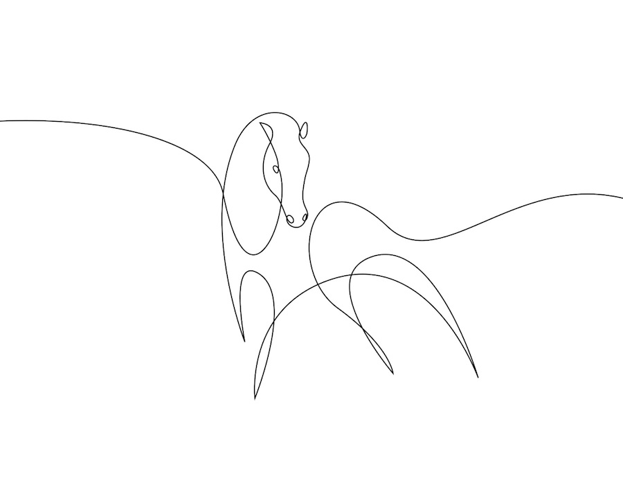 New Series of Animals in One Line by Differantly-4