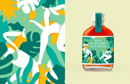 Pop & Colorful Branding for Elderbrook Drinks